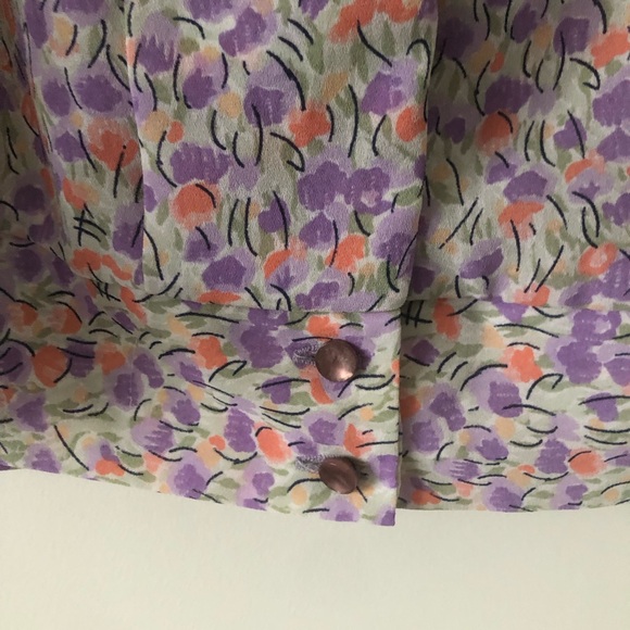 Vintage‎ D’Allaird’s Floral Top | Size 14 - Picture 4 of 7